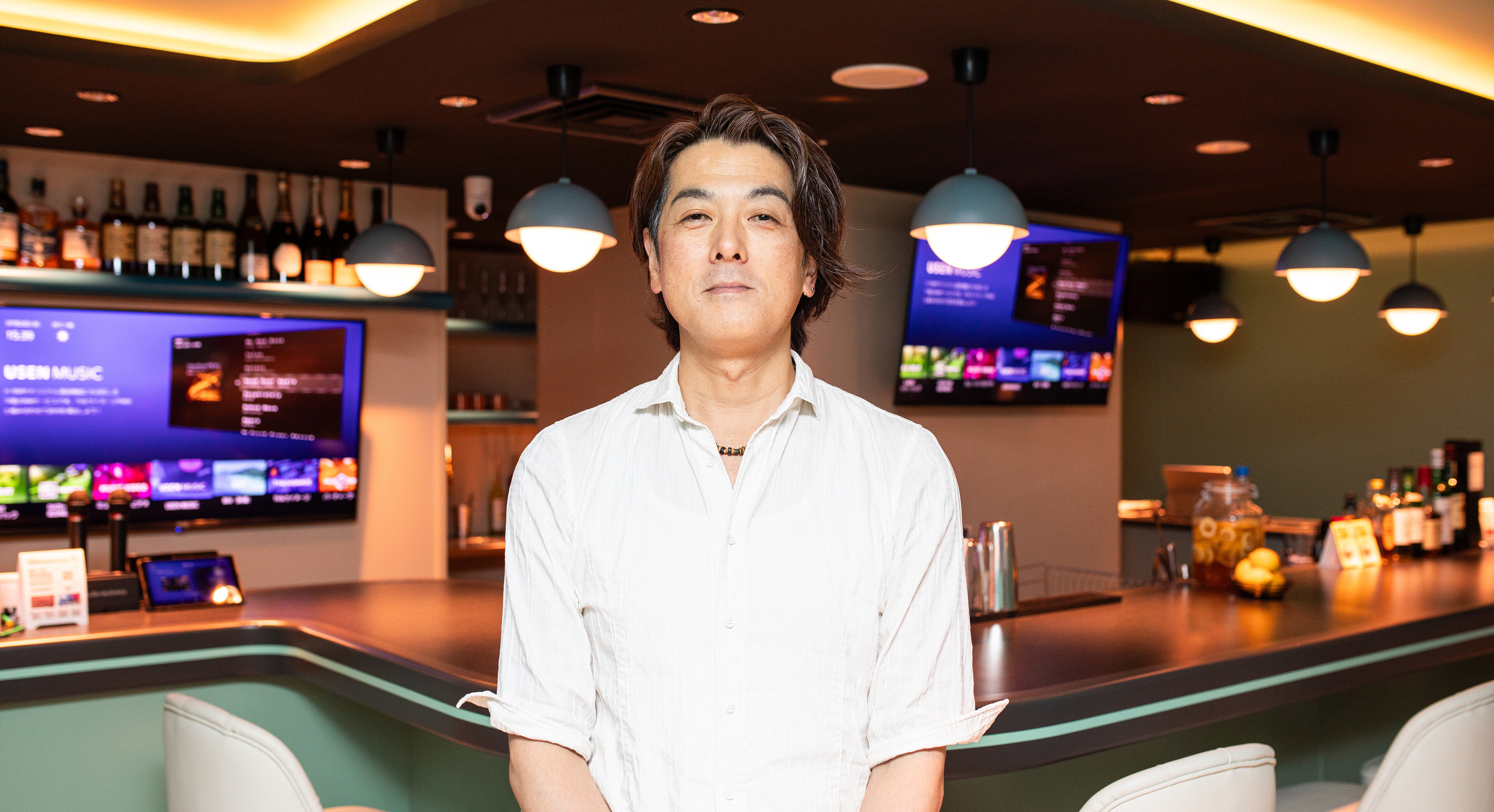 USENレジが中心の総合的なシステム導入で新たなスナックのスタイルを実現