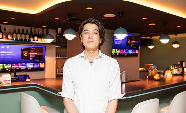 USENレジが中心の総合的なシステム導入で<br>新たなスナックのスタイルを実現