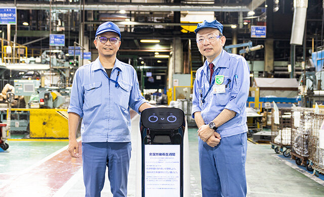 配膳ロボットの新たな可能性。工場での作業効率アップへ