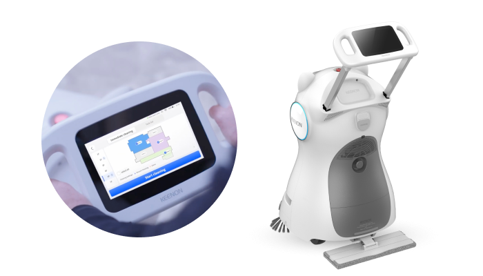 スクリーン付きハンドルアーム