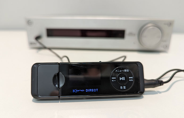 MP3プレーヤー（GHKANADT8BK / グリーンハウス） USENチューナー接続