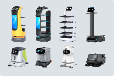 幅広いロボットの取扱い